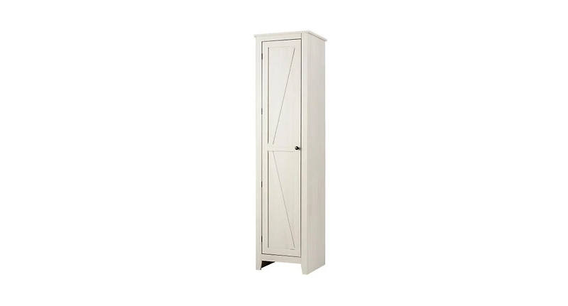 Slickblue Linen Tower Bathroom Storage Cabinet Tall Slim Side Organizer with Shelf