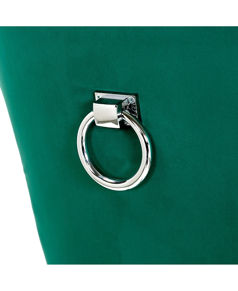 WestinTrends Velvet Upholstered Tufted Dining Chairs Set of