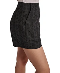Dkny Jeans Women's Cotton Eyelet Shorts