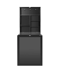 Slickblue Convertible Wall Mounted Table with A Chalkboard