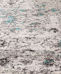 Safavieh Adirondack 135 Gray and Black 8' x 10' Area Rug