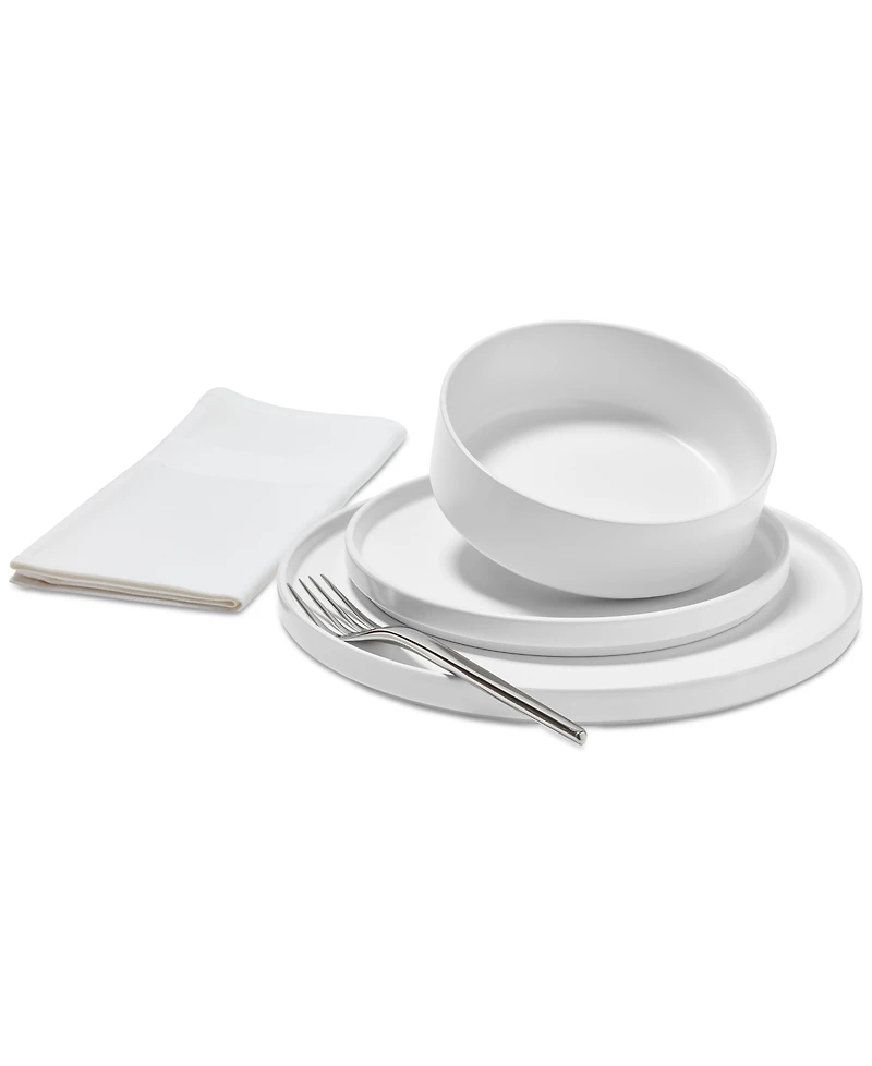 The Cellar Aaden Matte Stackable 12-Pc. Dinnerware Set Service for 4, Exclusively at Macy's