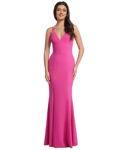 Dress the Population Iris High-Slit Evening Gown