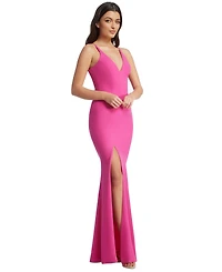 Dress the Population Iris High-Slit Evening Gown