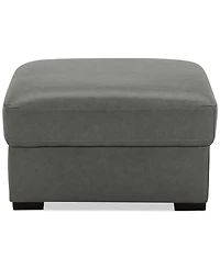 Radley 32" Leather Ottoman, Created for Macy's