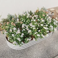 Streamdale Large Metal Oval Raised Garden Bed