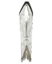 Arezzo Women's Giovanna Low Block Cowboy Booties