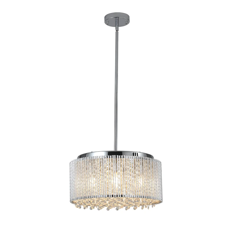 Streamdale Crystal Chandelier Round Luxury Lamp