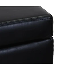 WestinTrends 42" Storage Ottoman Bench for Living Room Bedroom