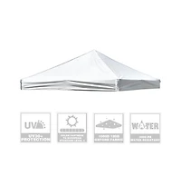 10x10Ft Replacement Pop up Canopy Top Cover UV30+ Outdoor Yard Picnic