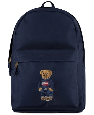 Polo Ralph Lauren Kids Polo Bear Canvas Backpack