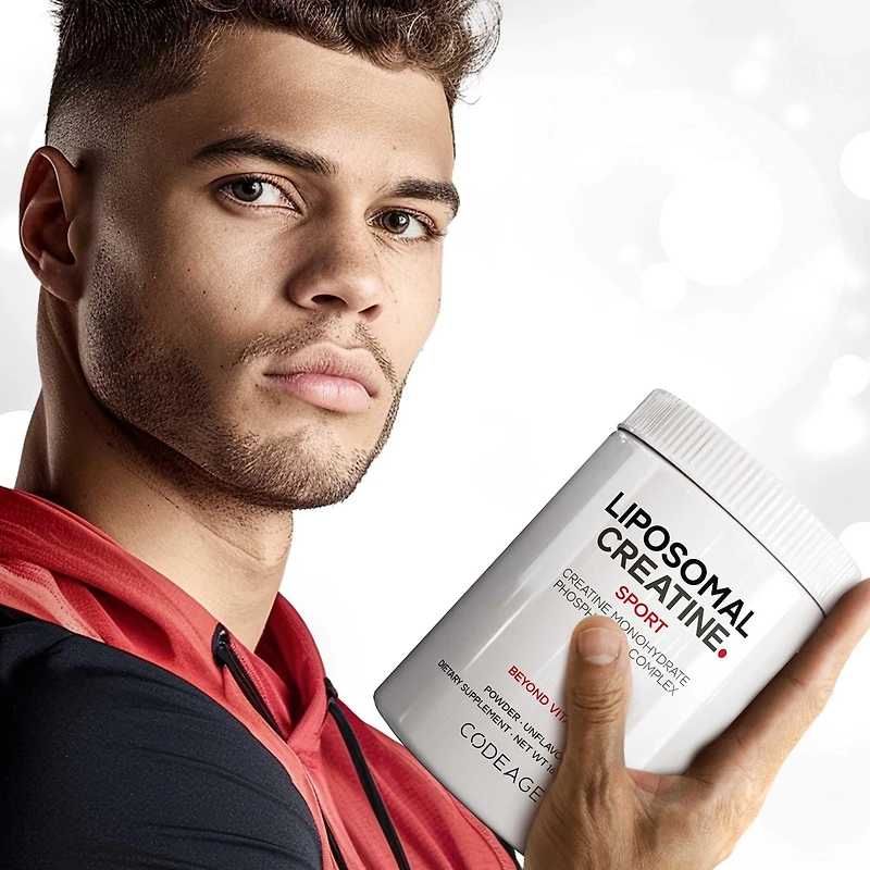 Codeage Liposomal Creatine Powder Supplement - 3-Month Supply - 5000mg Creatine Monohydrate Pre Workout & Post Workouts