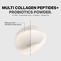 Codeage Multi Collagen Peptides Powder + Probiotics Black Edition, Vitamin C, Hyaluronic Acid Powder Supplement, Grass-Fed, Hydrolyzed, Zero Carbs, Ty