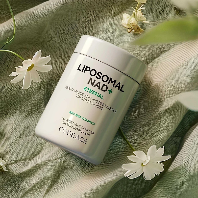 Codeage Liposomal Nad+ Supplement - Nad Nicotinamide Adenine Dinucleotide Coenzyme Pills - 500 mg Nad+ Per Serving & Betaine Anhydrous