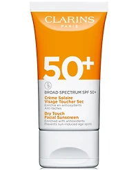 Clarins Dry Touch Facial Sunscreen Broad Spectrum Spf 50+, 1.7 oz.
