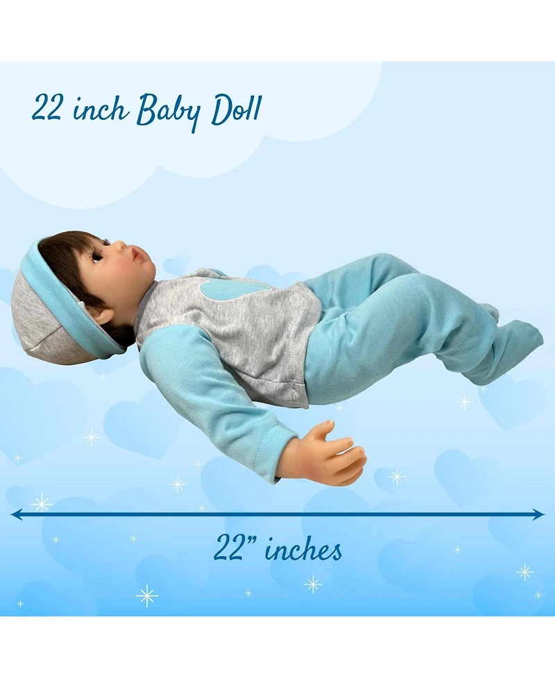 The New York Doll Collection 22 inch Realistic Looking Baby Doll