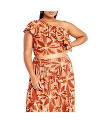 City Chic Women's Runaway Top