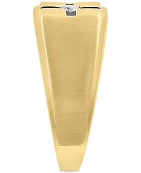 Effy Men's Diamond East-West Cross Ring (1/6 ct. t.w.) in 14k Gold