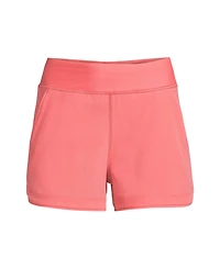 Lands' End Women's 3 Inch Quick Dry Swim Shorts with Panty