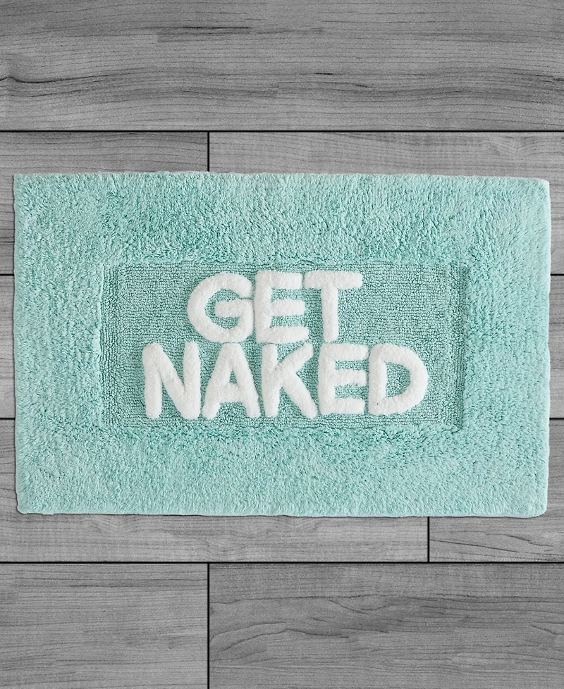 Jean Pierre Get Naked Cotton Bath Rug, 21" x 34"