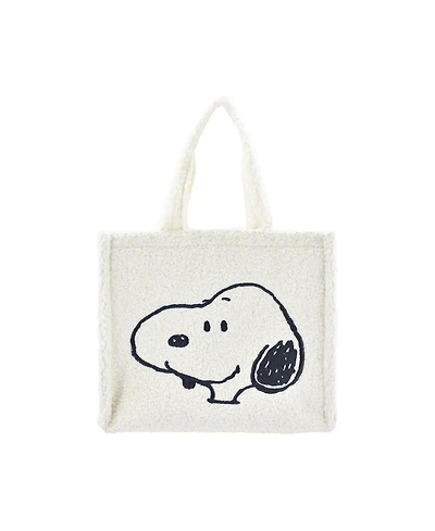 Snoopy & Woodstock Sherpa Mini Tote