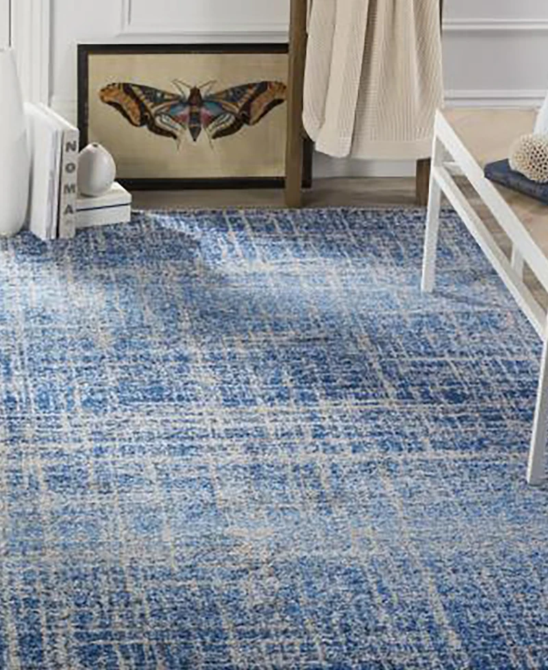 Safavieh Adirondack 116 Blue and Silver 9' x 12' Area Rug