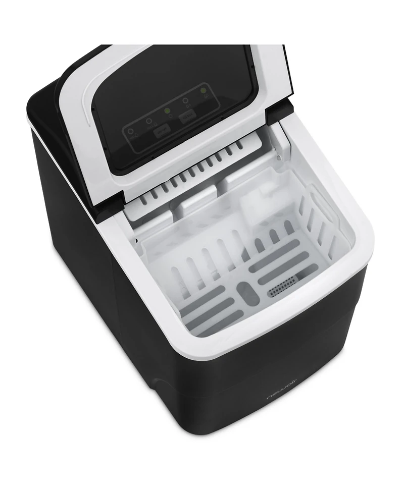 Newair 26 lbs. Countertop Bullet Ice Maker in Black