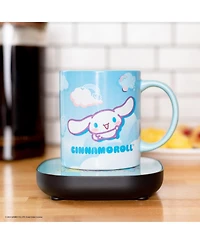 Uncanny Brands Cinnamoroll Coffee Mug with Electric Mug Warmer – Keeps Your Favorite Beverage Warm - Auto Shut On/Off