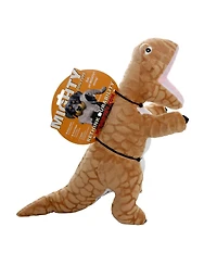 Mighty Dinosaur TRex, Durable Plush Squeaky Dog Toy