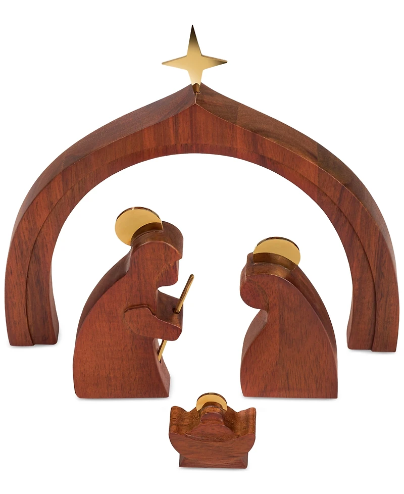 Nambe Nativity Collection 4-Pc. Nativity Set