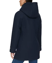 Tommy Hilfiger Women's Hooded Button-Front Coat, Created for Macy's