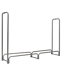 Slickblue Outdoor Patio Firewood Storage Log Rack- Feet