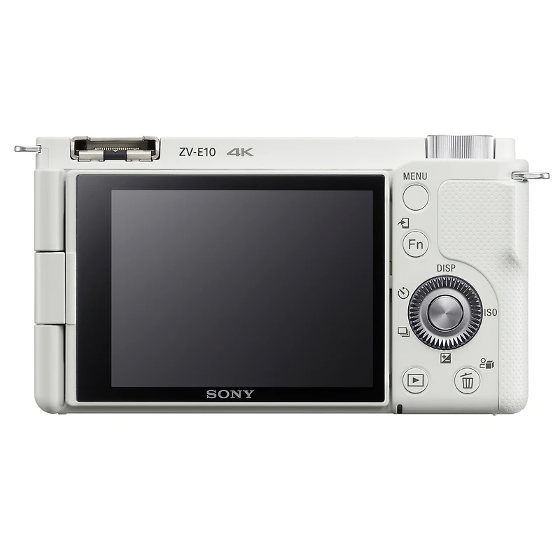 Sony Alpha Zv-E10 Aps-c Mirrorless Vlog Camera with 16-50mm Lens (White)