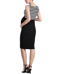kimi + kai Margot Maternity Midi Dress