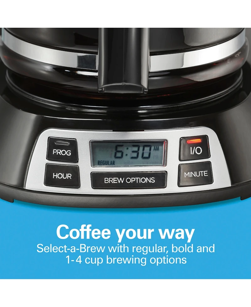 Hamilton Beach Programmable 12 Cup Coffee Maker - 49630G