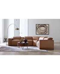 Lovro Leather Sectional Collection Created For Macys