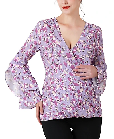 kimi + kai Maternity Emery Nursing Blouse