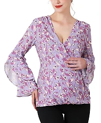 kimi + kai Maternity Emery Nursing Blouse