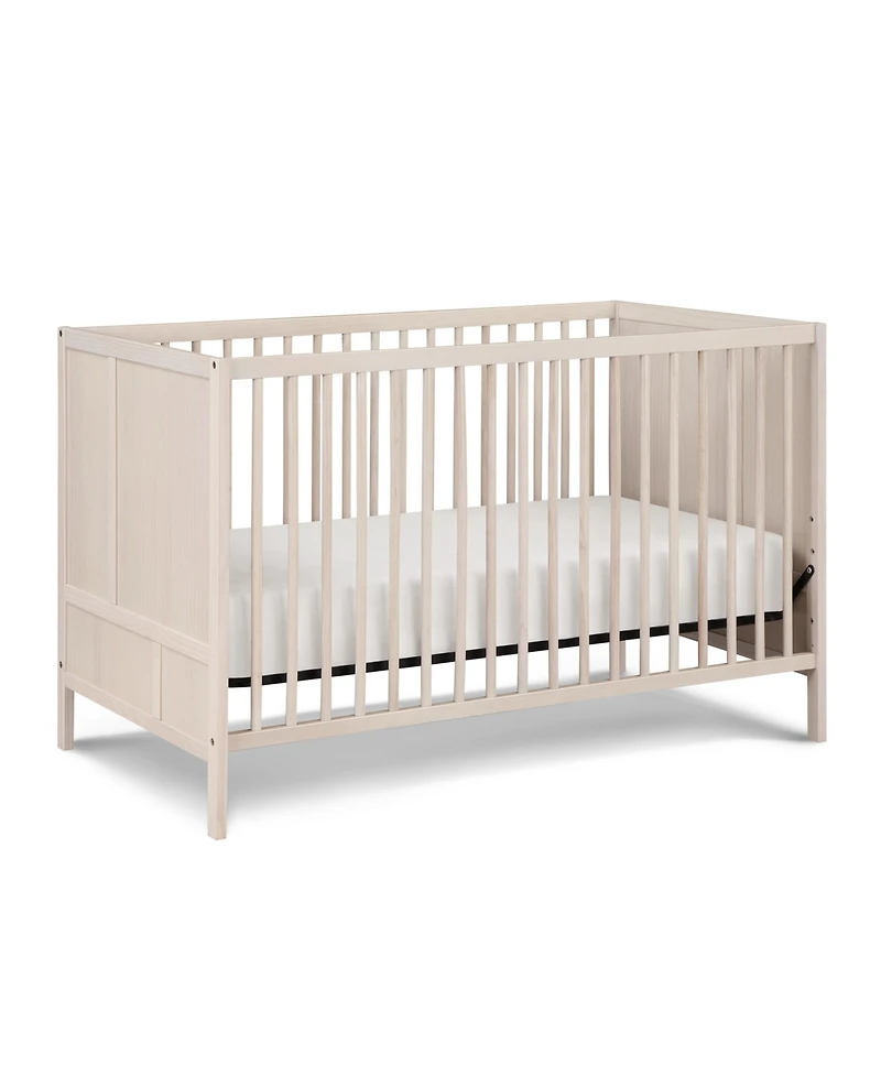Suite Bebe Pixie Finn 3-in-1 Convertible Crib in Washed Natural