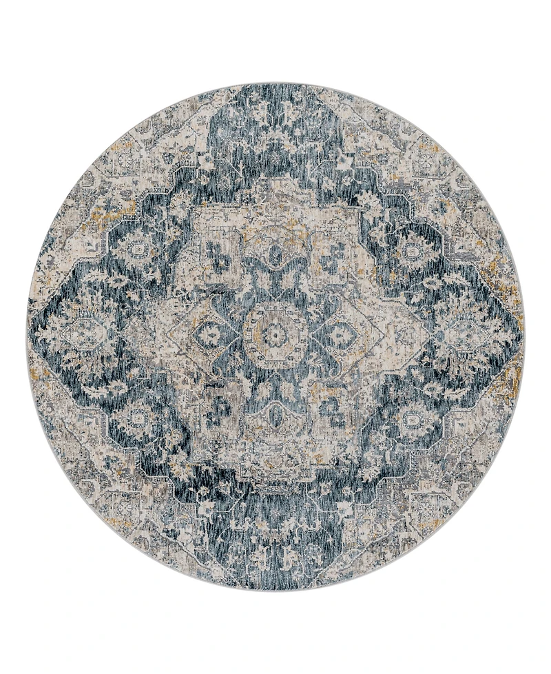 Livabliss Cardiff Cdf-2307 6'7x6'7 Round Area Rug