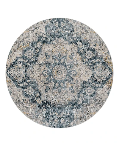 Livabliss Cardiff Cdf-2307 6'7x6'7 Round Area Rug
