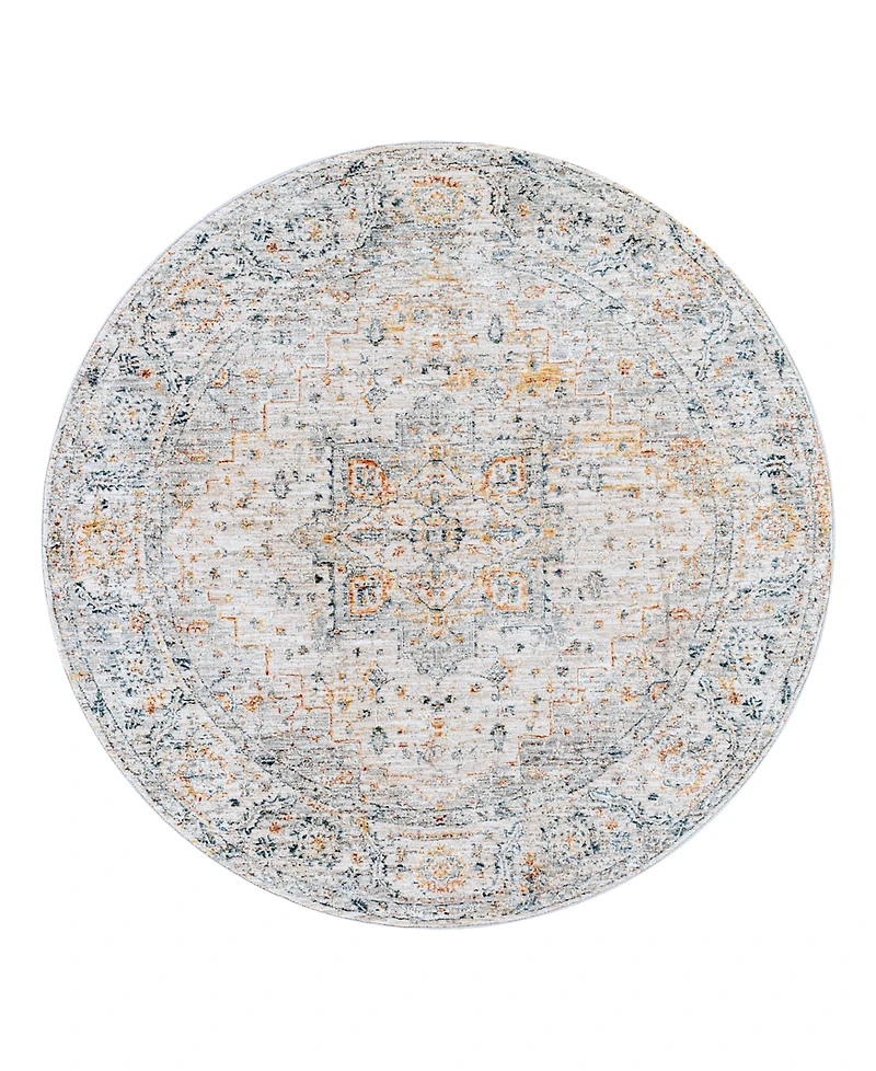 Livabliss Laila Laa-2312 5'3x5'3 Round Area Rug