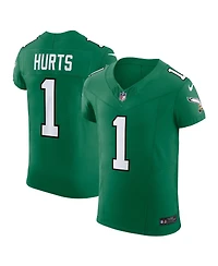 Nike Men's Jalen Hurts Kelly Philadelphia Eagles Alternate Vapor F.u.s.e. Elite Jersey