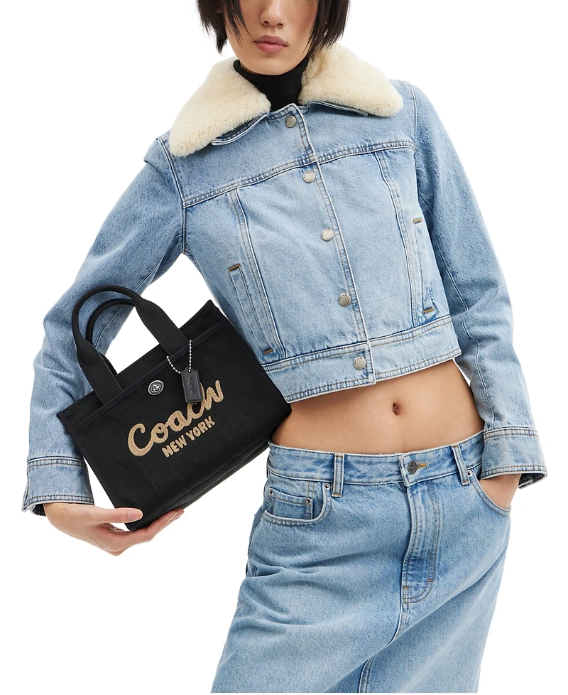 Coach Cargo Small Canvas Tote Bag 26