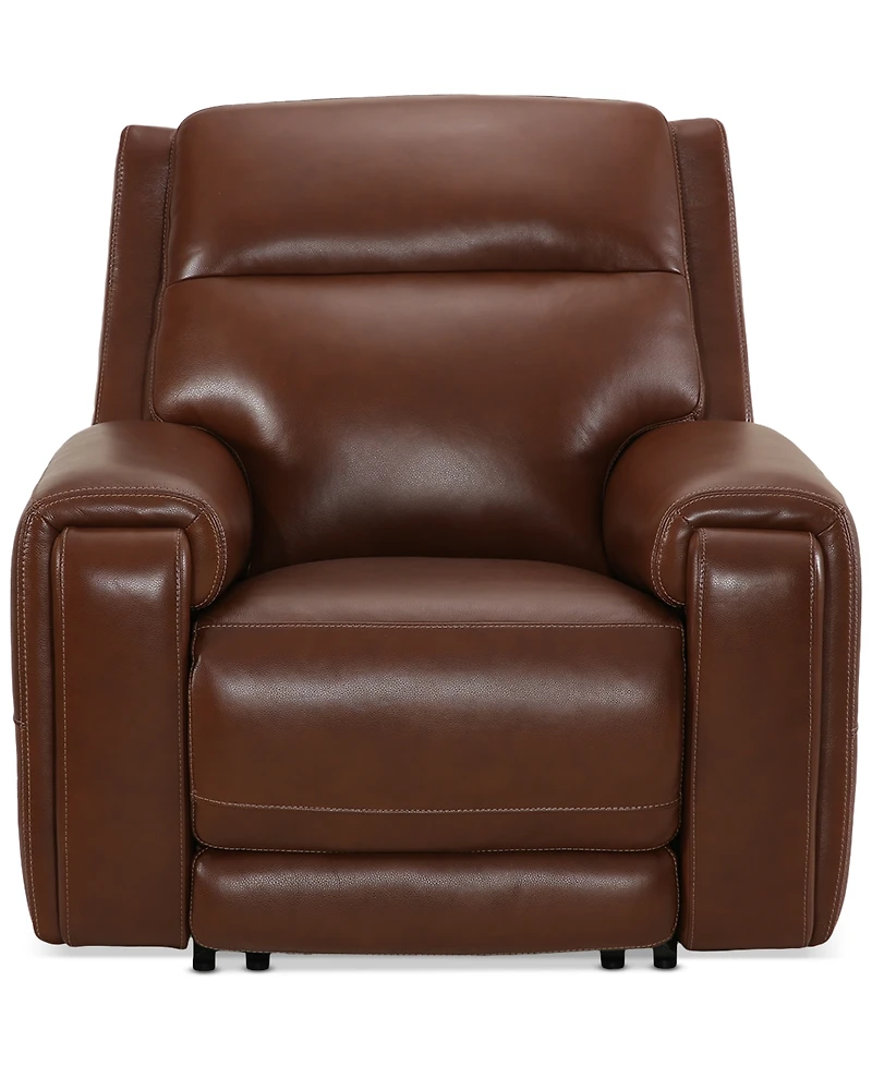 Varsani 40" Zero Gravity Leather Recliner, Created for Macy's