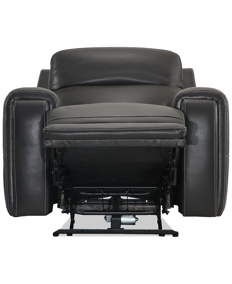 Varsani 40" Zero Gravity Leather Recliner, Created for Macy's