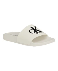 Calvin Klein Women's Arin Logo Beach Slide Sandals