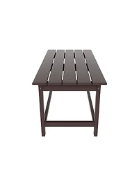 WestinTrends Outdoor Patio Classic Adirondack Coffee Table
