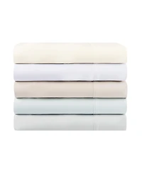 Rayon from Bamboo Queen Sheet Set, Ultra Silky Luxury Sheets, 1 Flat Sheet, Fitted 2 Pillowcases, Temperature Regulating, Breathable, Sustain