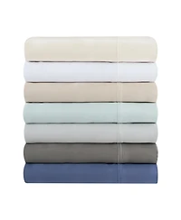 Aston and Arden Eucalyptus Tencel Queen Sheet Set, 1 Flat Sheet, 1 Fitted Sheet, 2 Pillowcases, Ultra Soft Fabric, Breathable and Cooling, Eco-Friendl